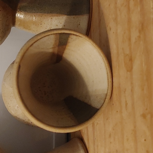 Vintage Pottery Tea Light Candle Holders Set Of 4 - Picture 3 of 3